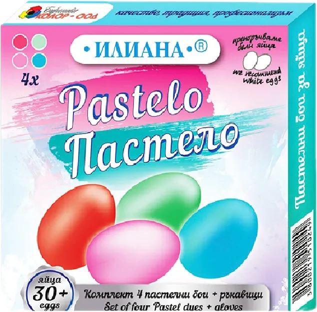 Боя за яйца-пастелна