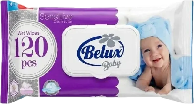 BeLux мокри кърпи 120 бр.12 бр./кашмирея