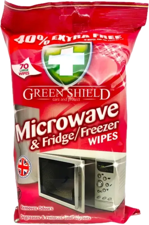 Green Shield мокри кърпи за микровълнови и хладилници