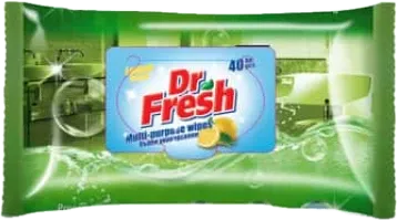 Dr. Fresh мокри кърпи универсал 40 бр./40