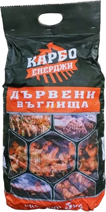 Дървени въглища 5 кг