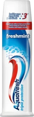 Aquafresh фреш паста за зъби помпа 100 мл